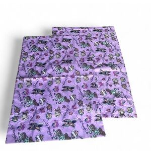 SOLD! Ed Hardy Patterned Pillowcase Set